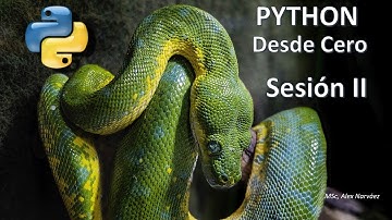 Concurso Nacional De Programación - Curso de Python - Sesión II