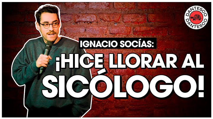 HACER LLORAR AL SICÓLOGO | Ignacio Socías