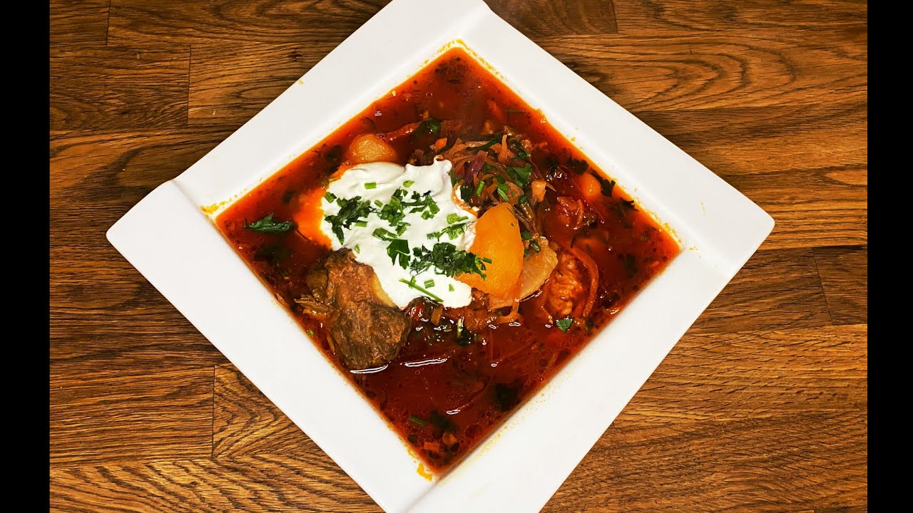 Smaczny barszcz ukraiński według przepisu babci