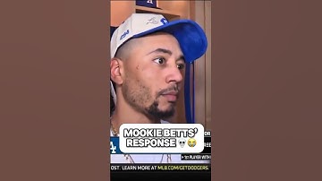 Mookie Betts’ Response To A Reporter’s Question Is An ALL TIME Sound Bite 💀
