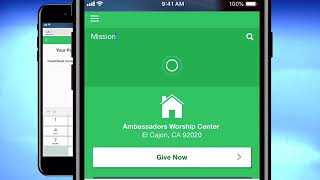 How to Install the Tithe.ly Giving app