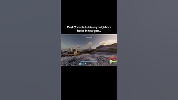 Rust Console I stole my neighbors horse in new gen…#shorts #rust #rustconsole