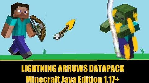Lightning Arrows Minecraft Datapack 1.17+