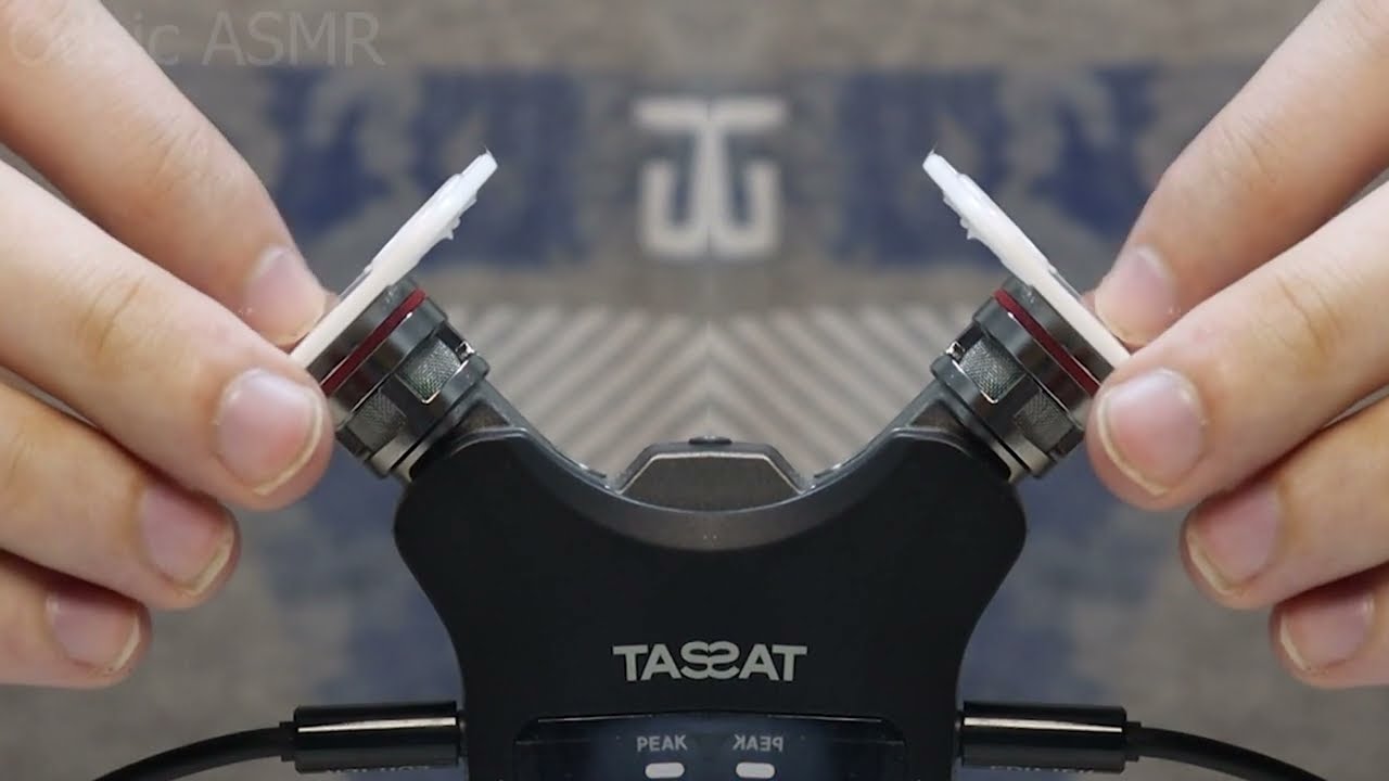 ASMR AMAZING SOUNDS ON TASCAM😴YOU WILL DEFINITELY FALL ASLEEP