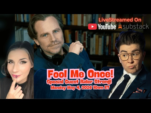Video: Fool Me Once! with Rider Strong LIVE