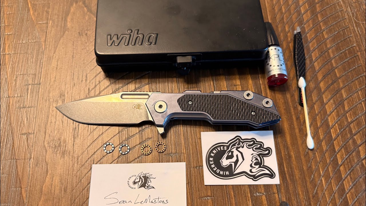 კერამიკული მაღალხარისხიანი Skiff საკისრების გამოცვლა დანაზე: Rick Hinderer - Full Track მოდელი