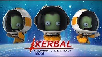 Kerbal Boat Program S2 #3 - Epic Crashes