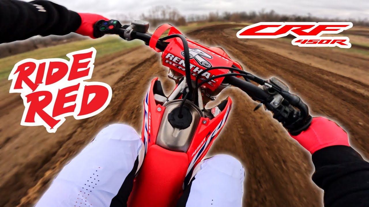 SHREDDING a Honda CRF450R!! *First Ride*
