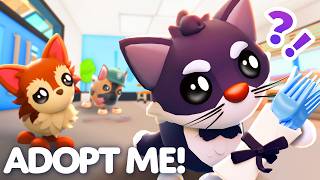 Tux Shepherd on the Stray Case Adopt Me Update Trailer