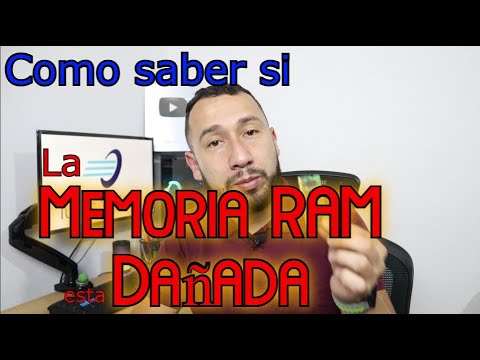 Como saber si la memoria RAM esta dañada o defectuosa | Test de memoria RAM