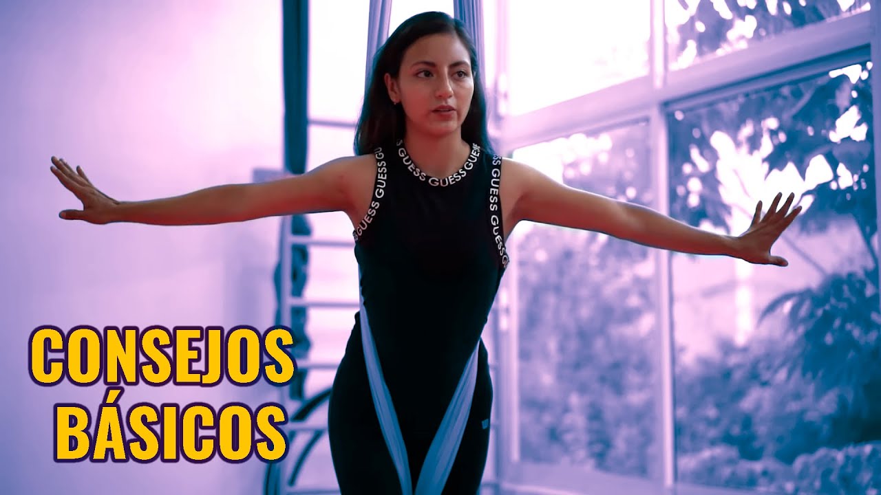 DANZA AÉREA-TELAS PARA PRINCIPIANTES