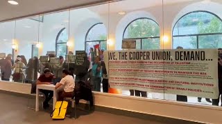Jewish Students Sheltered Inside College Library During Protest