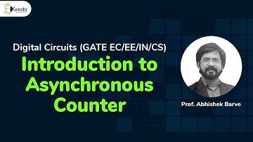 Asynchronous Counter Introduction : GATE Digital Circuit Logic Fundamentals