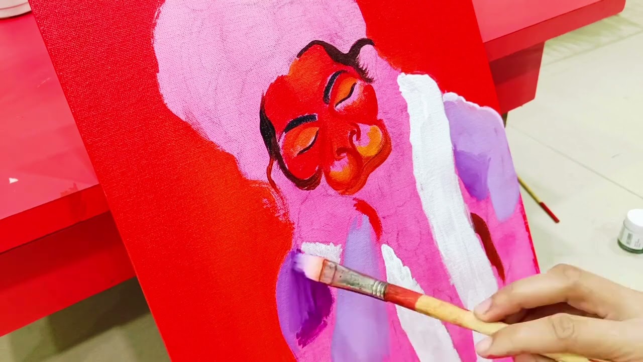 Painting of hanuman ji 