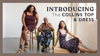 Introducing the Collins Top & Dress Sewing Pattern