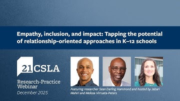 Empathy, inclusion, and impact: Tapping the potential of relationship-oriented approaches (Webinar)