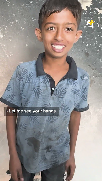 Bisan returns to Khan Younis after the #Israeli invasion #gaza