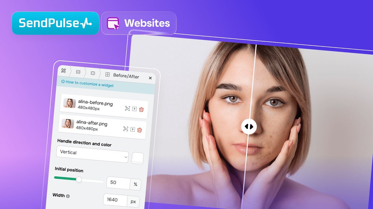 Як додати віджет До/Після на сайт
