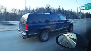 chevrolet suburban тягач или царь понторезок?