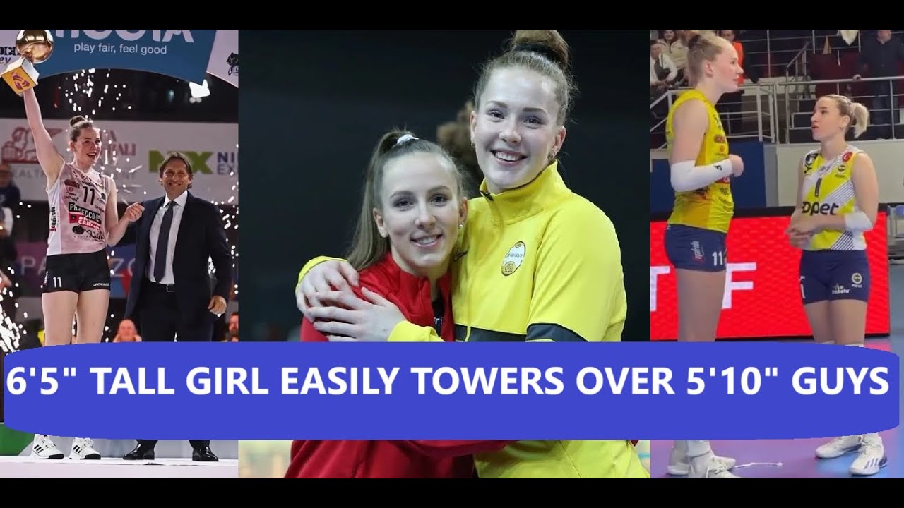 6-5-tall-girl-easily-towers-over-5-10-guys-youtube