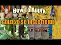GOLD 20 SC INSECTICIDE