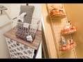 【DIY】洗面所のお洒落でかわいい収納アイデア♡～Cute storage idea in a washroom fashionable.
