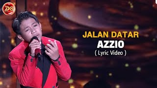 Azzio (Deli Serdang) DA 8 - Jalan Datar (Lyric Video) Top 17