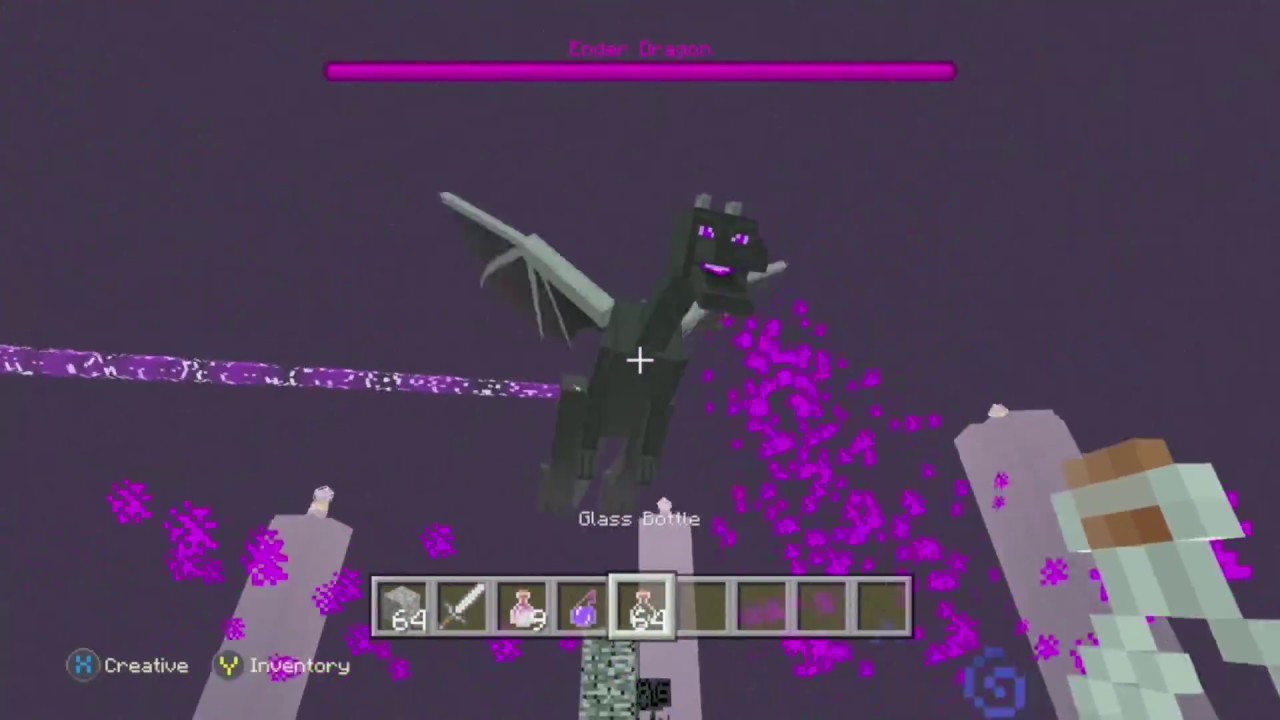 Minecraft Tutorial: HOW TO GET A POTION OF DRAGONS BREATH - YouTube