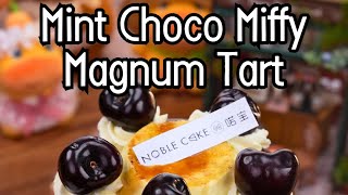 Mint Choco Miffy Magnum Tart