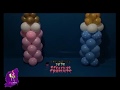 طريقة عمل ستاند بالونات السبوع للمولود  How to make a balloon stand for the newborn