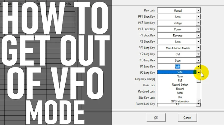 How to Change VFO mode to Channel Mode on Handheld or Mobile Radio