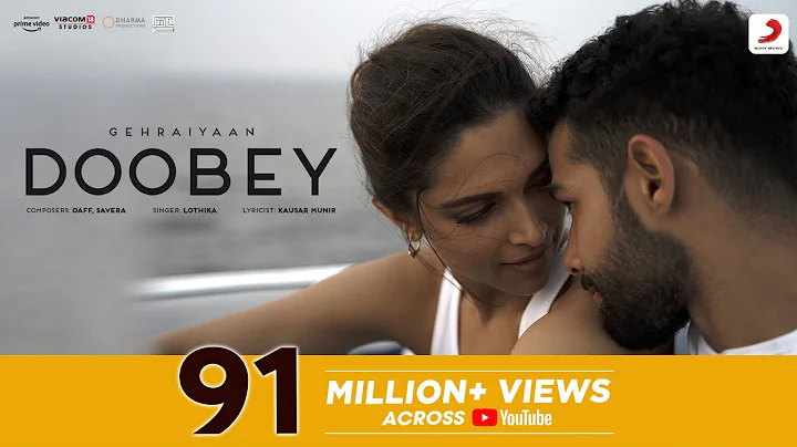 Doobey - Official Video | Gehraiyaan | Deepika Pad...