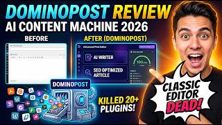 DominoPost Review: Turn WordPress Classic Editor into AI Content Machine 2026 (Advanced Post Editor) screenshot 1