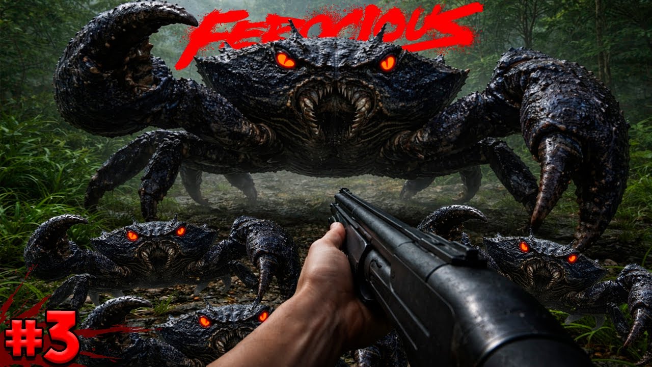 A LA CAZA DEL CANGREJO GIGANTE QUE COME PERSONAS | #3 | FEROCIOUS