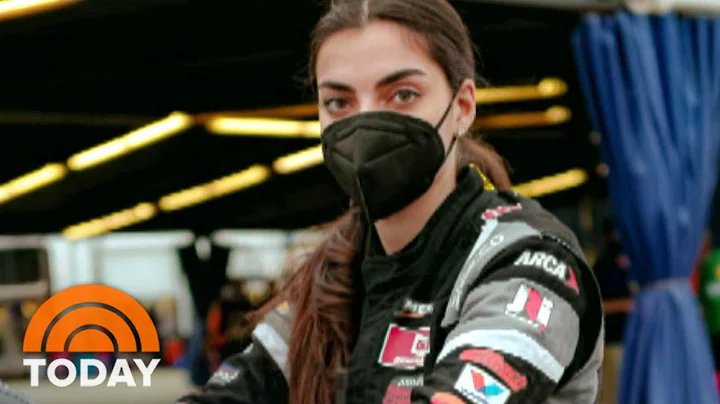 Toni Breidinger Makes History As NASCARs First Arab-American Female Driver | TODAY