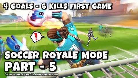 Creative Destruction - Soccer Royale Mode - Gameplay Walkthrough Part 5 (iOS, Android)