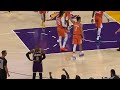 Russell Westbrook scores on Devin Booker and rocks the baby 🤭 Lakers vs Suns