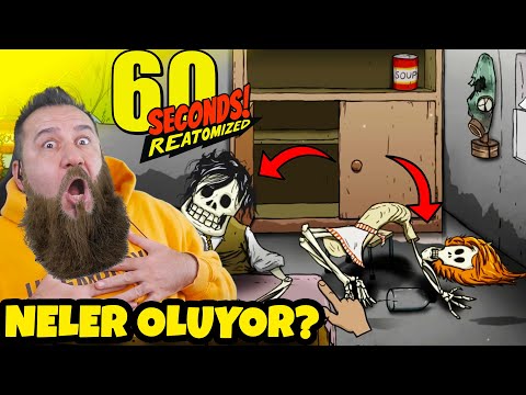 BİZİM OĞLAN AJAN ÇIKTI RIZA BABA! | *köpek gelecek mi?* | 60 SECONDS REATOMIZED OYNUYORUZ