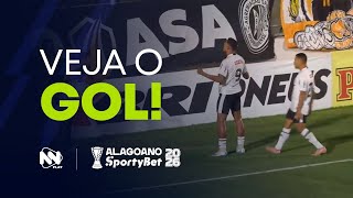 Veja o segundo gol do ASA contra o CORURIPE   ALAGOANO 2026