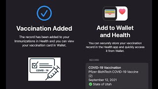 How To Get Vaccine Card On iPhone Wallet iOS 15.1, Digital Vaccination Card #vaccine #iPhone #covid screenshot 4