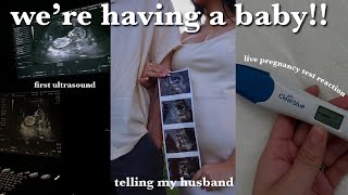 FINDING OUT WE ARE HAVING OUR RAINBOW BABY 👼🏻☁️