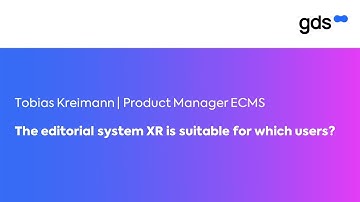 The editorial system XR is suitable for which users?