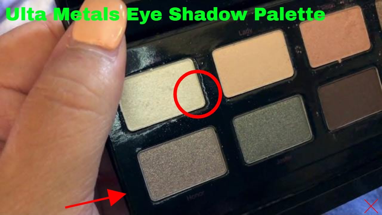 ✅  How To Use Ulta Metals Eye Shadow Palette Review