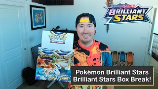 Brilliant Stars Pokémon TCG Booster Box Break. We've Got Secret Rares!