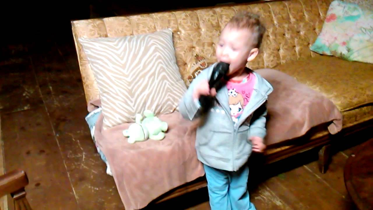2 Year Old Olivia Sings Jingle Bell Rock - YouTube