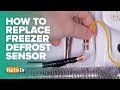 How to replace Samsung freezer defrost sensor part # DA32-10104N