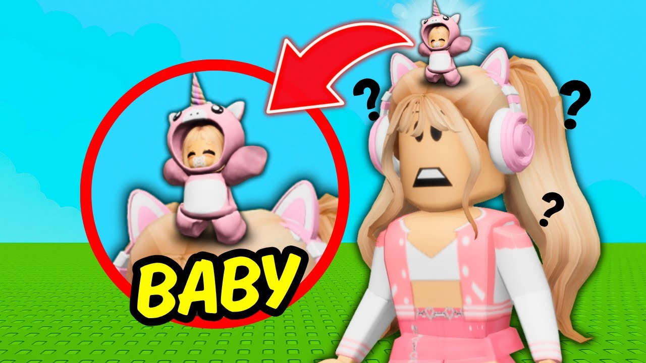 BABY PEQUENA ESCONDENDO DA GIGANTE VICK | Roblox