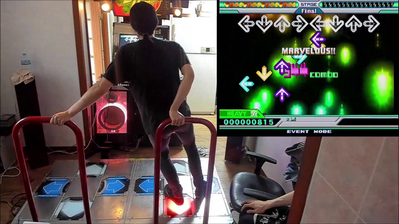 HN!! DDR EXTREME pro The legend of MAX Double Heavy AA 36 Great Full Combo