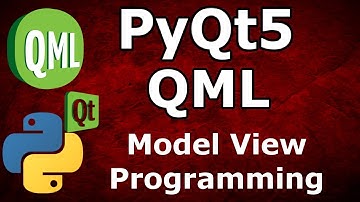 Introduction To Model View Programming In PyQt5 QtQuick