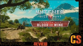 WITCHER 3: BLOOD AND WINE - PS4 REVIEW (Video Game Video Review)